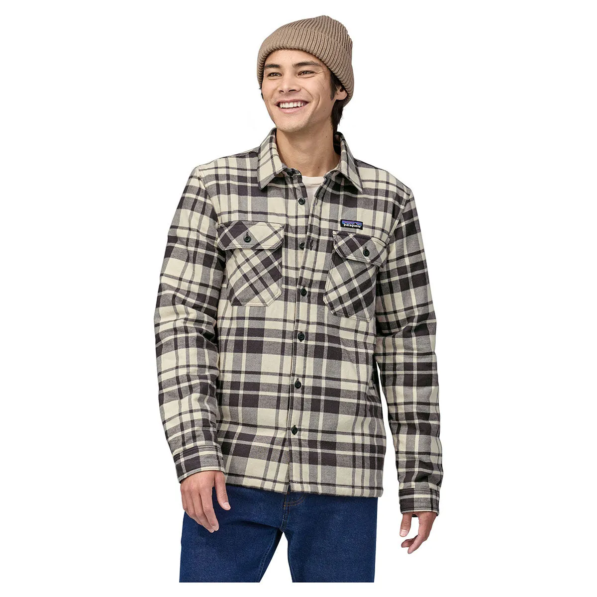 Patagonia Men's Insulated Midweight Fjord Flannel Shirt - ICBE