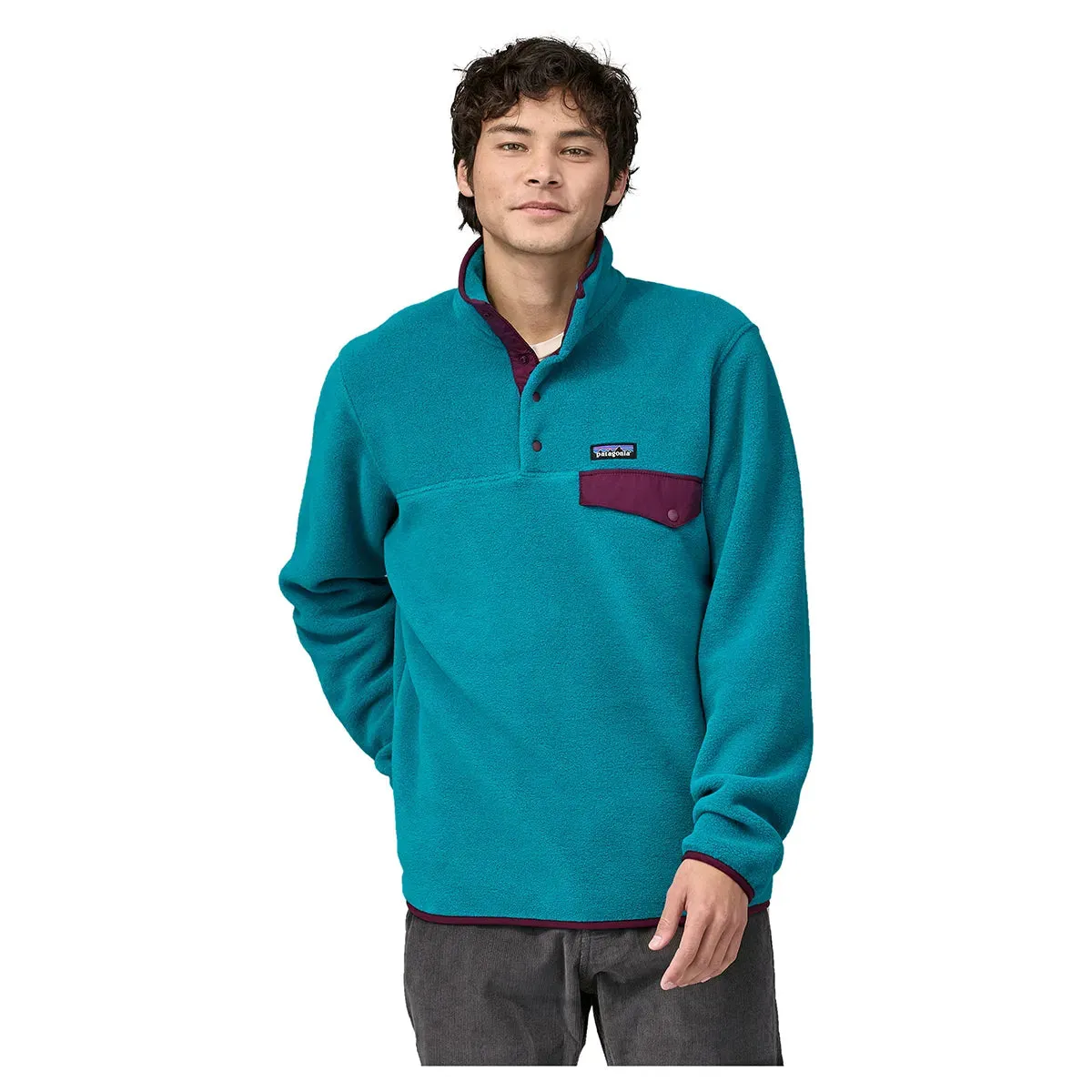 Patagonia Men's Lightweight Synchilla Snap-T Fleece Pullover - BLYB