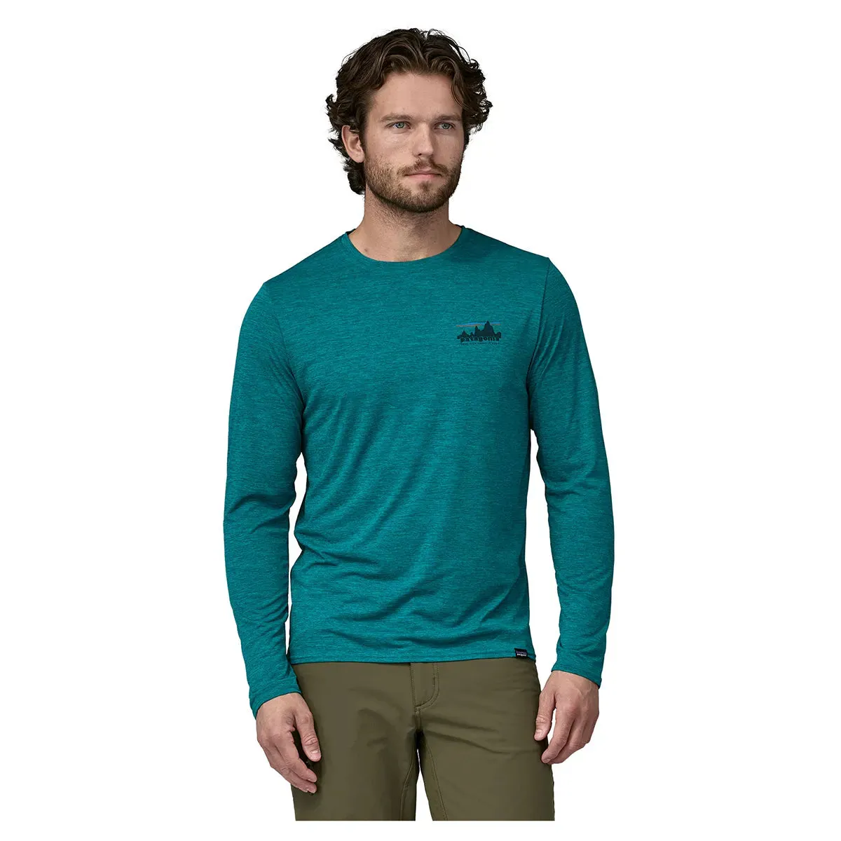 Patagonia Men's Long Sleeved Cap Cool Daily Graphic Shirt - SKBX