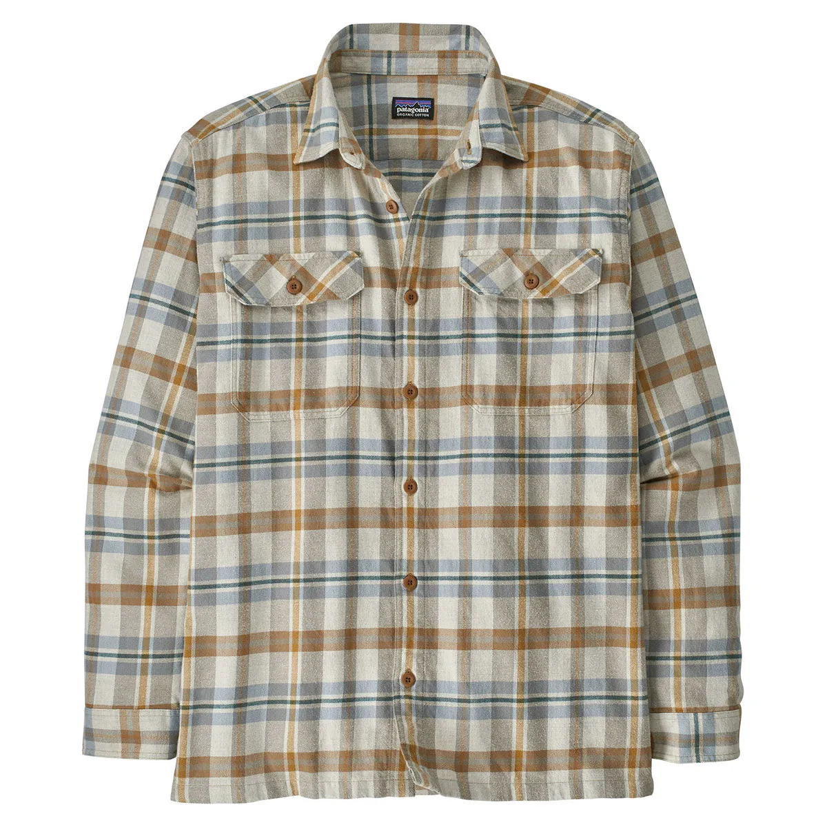 Patagonia Men's Long-Sleeved Organic Cotton Midweight Fjord Flannel Shirt - FINL