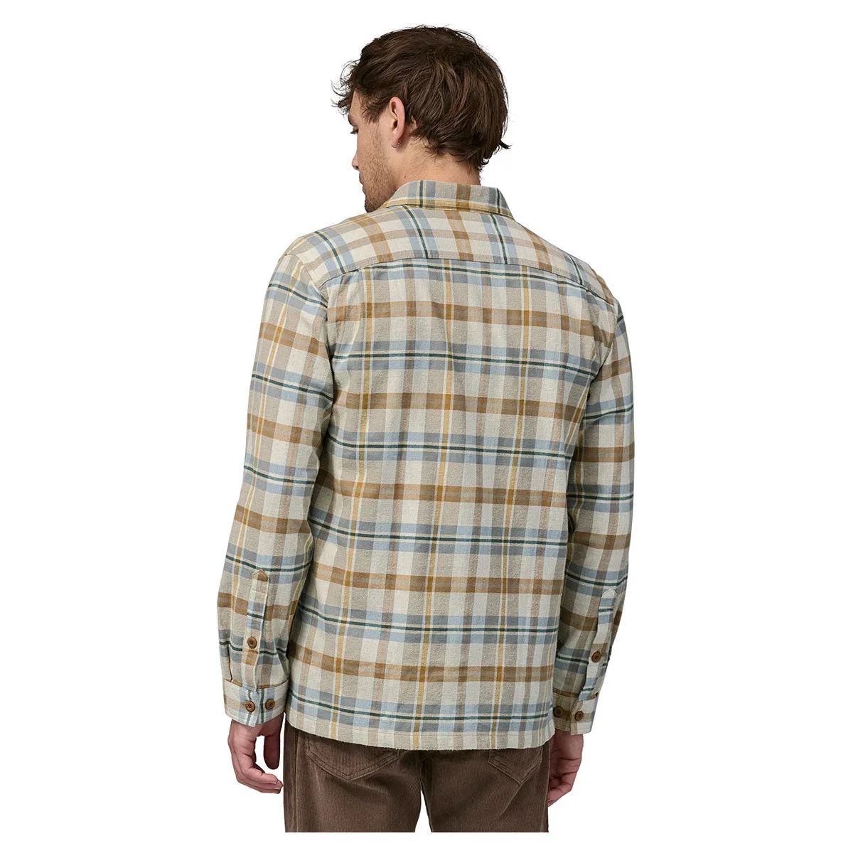 Patagonia Men's Long-Sleeved Organic Cotton Midweight Fjord Flannel Shirt - FINL