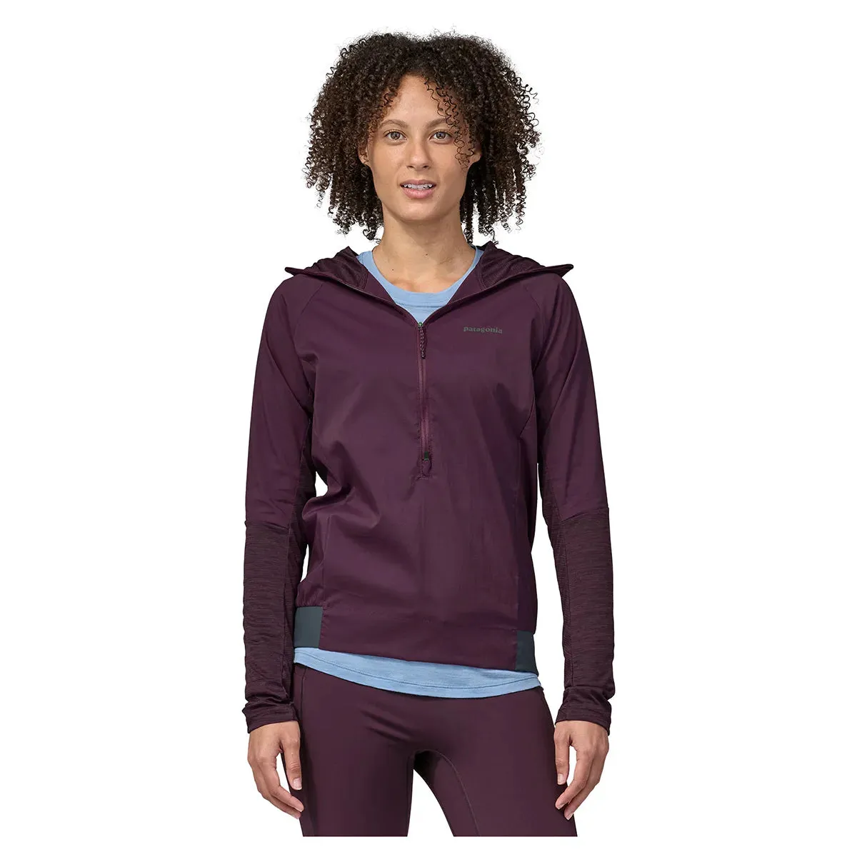 Patagonia Women's Airshed Pro Pullover - Night Plum