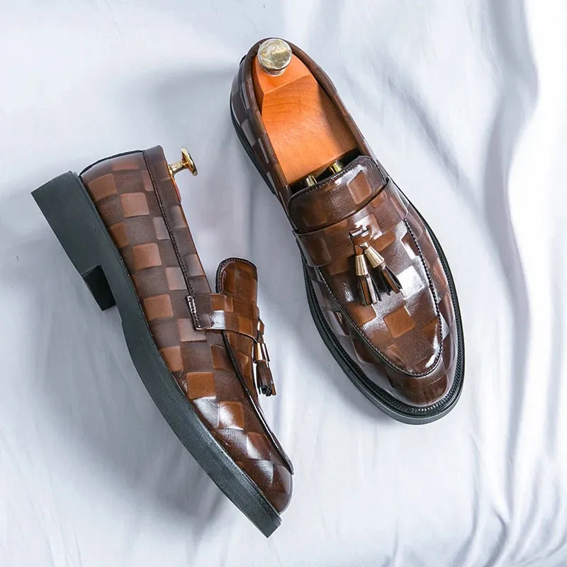 Pietro Murano Leather Penny Loafers