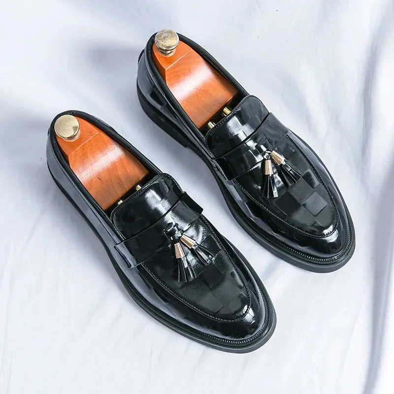 Pietro Murano Leather Penny Loafers