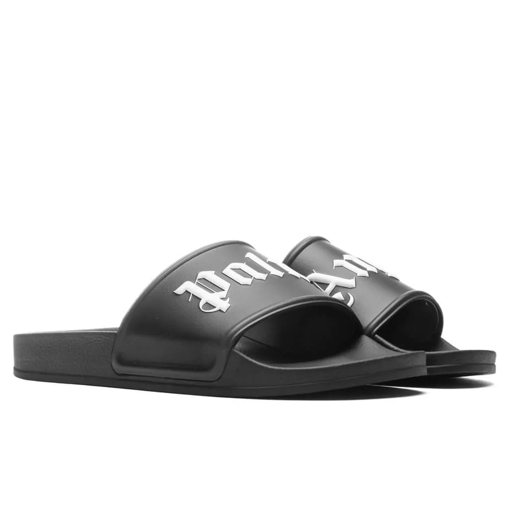 Pool Slider - Black/White