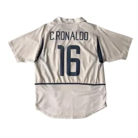 Portugal Ronaldo 16 Original Away Football Shirt 2002/2004 Nike Large