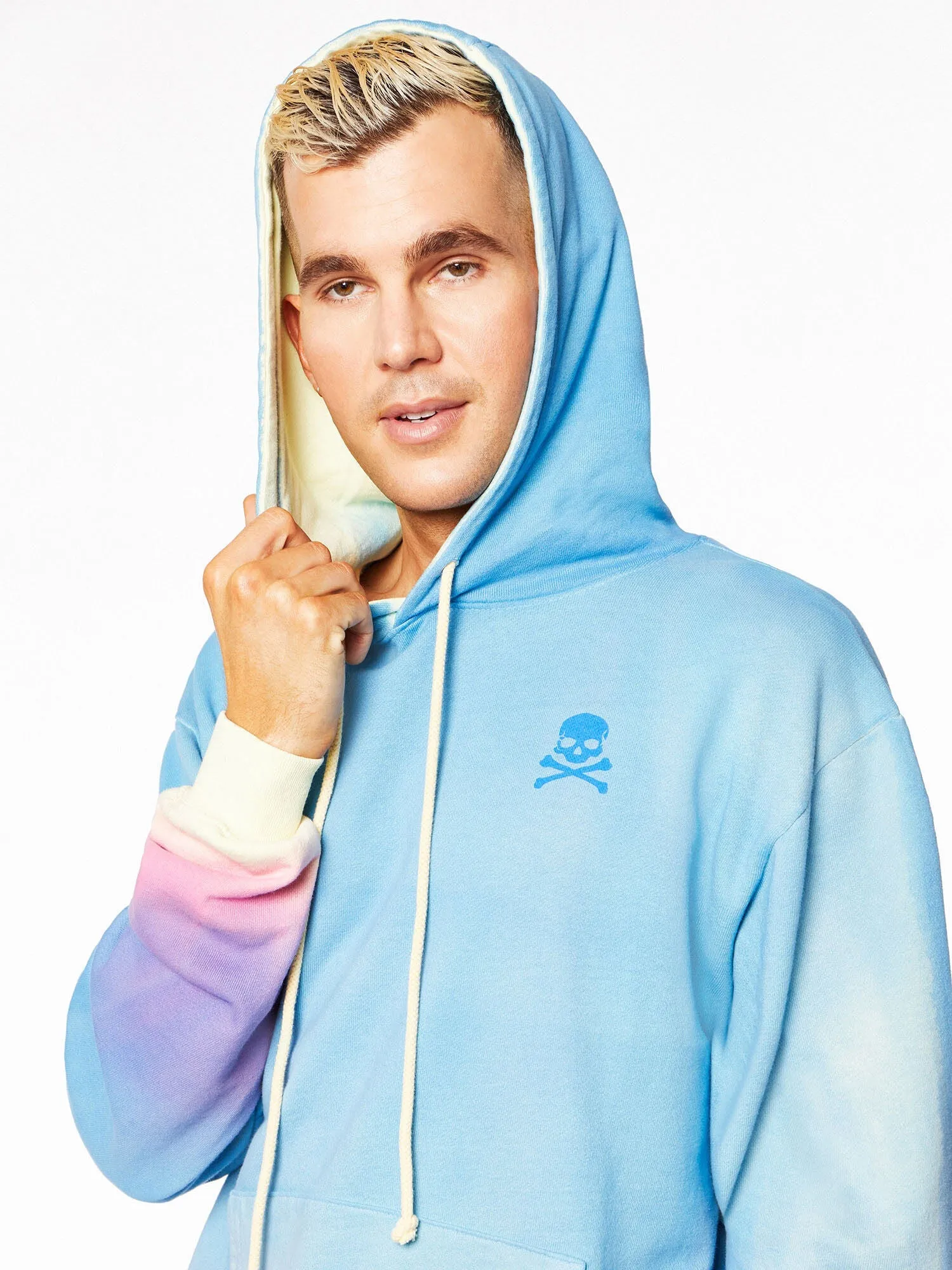 Pride Kingsley Hoodie Rainbow | Pink/Blue