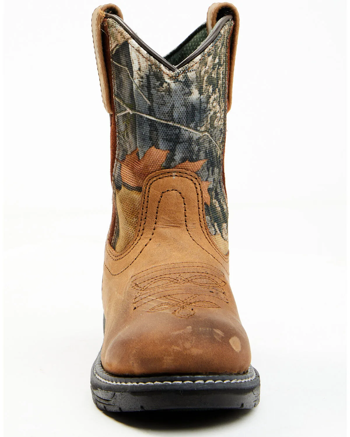 Product Name:  Cody James Boys' Real Tree Camo Work Boot - Round Toe