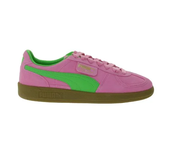 PUMA Palermo Special sneakers da tutti i giorni scarpe in vera pelle scarpe da ginnastica basse 397549 01 rosa/verde