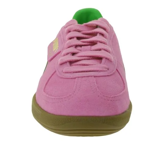 PUMA Palermo Special sneakers da tutti i giorni scarpe in vera pelle scarpe da ginnastica basse 397549 01 rosa/verde