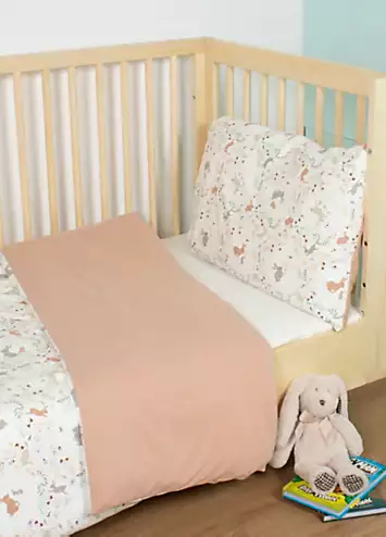 Purflo Storybook Nutmeg 100% Cotton Reversible Toddler Duvet Cover Set | Kaleidoscope