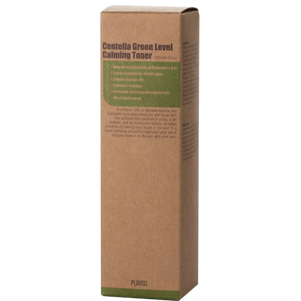 Purito Centella Green Level Calming Toner