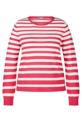 Rabe & LecomteMAGENTA STRIPED SWEATER