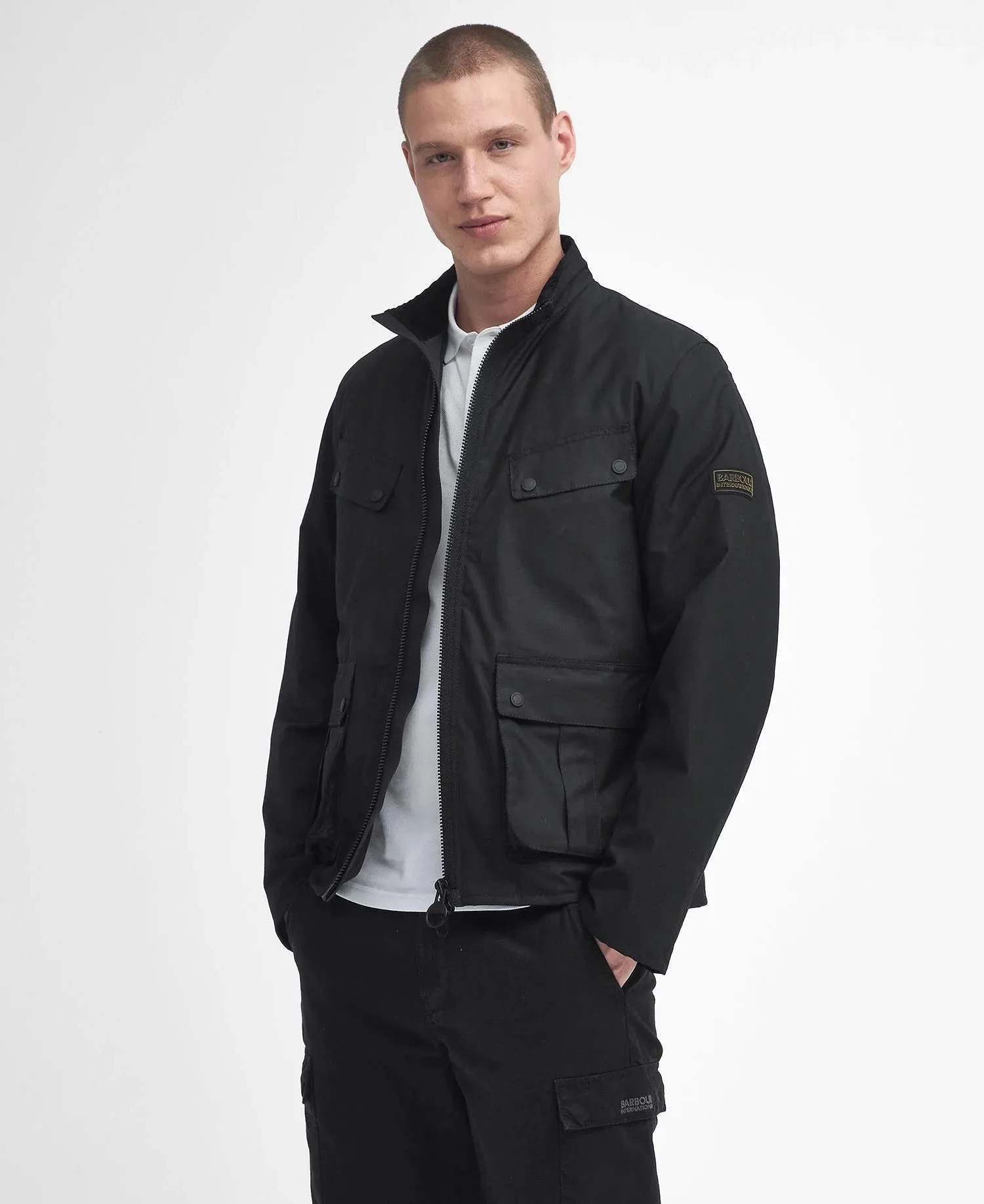 Re-Duke Wax Jacket Black