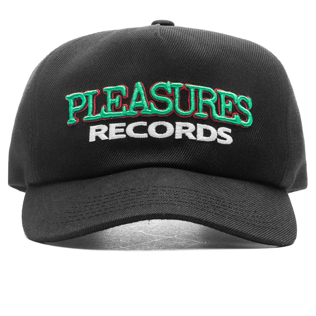 Records Snapback - Black