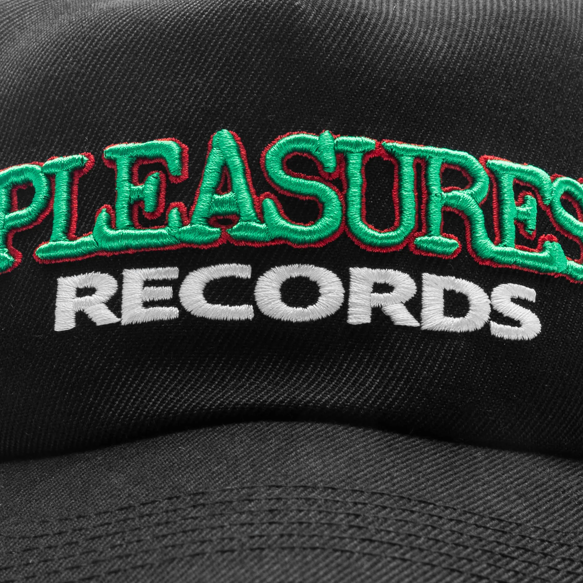 Records Snapback - Black