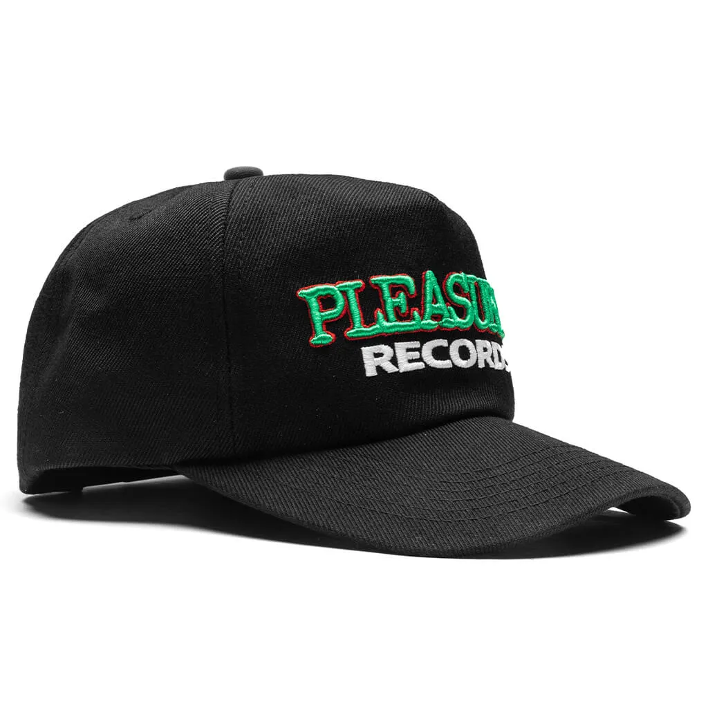 Records Snapback - Black