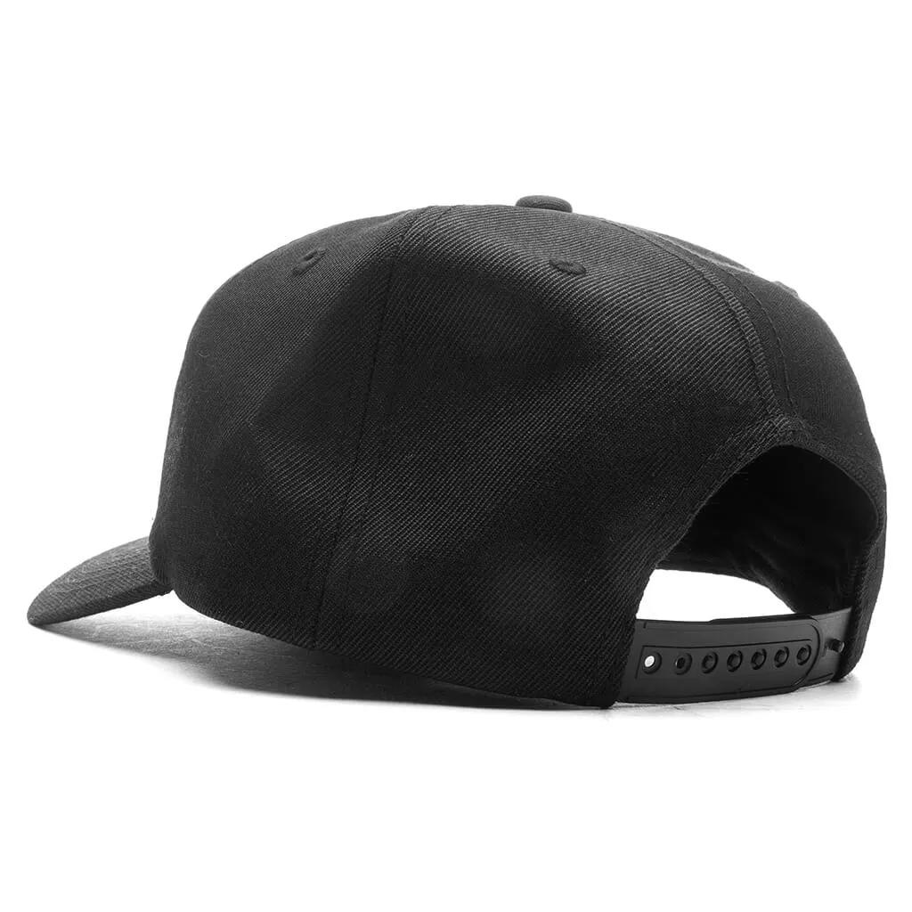 Records Snapback - Black