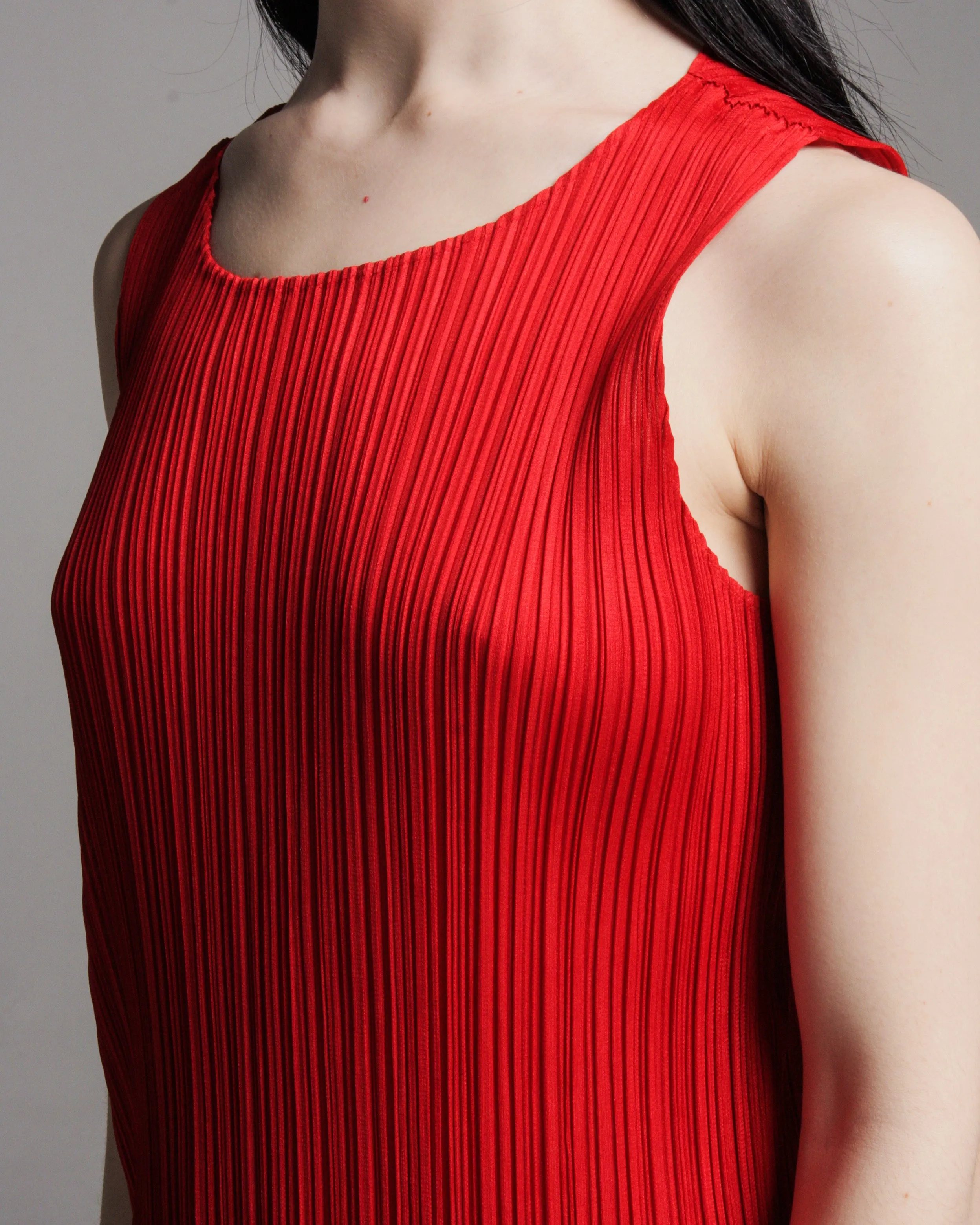 Red Basic Tank Dress