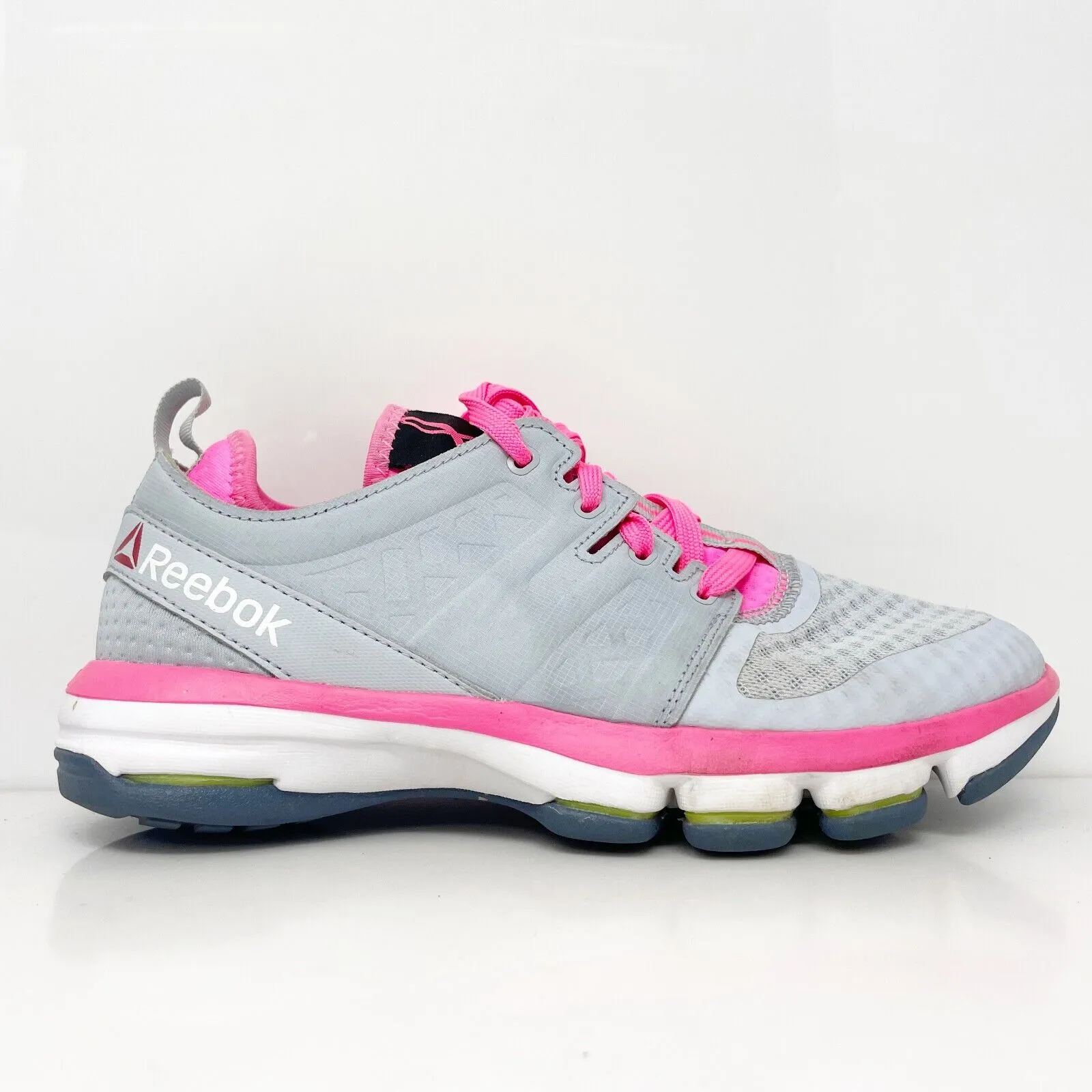 Reebok Womens Cloudride LS DMX BD3392 Gray Running Shoes Sneakers Size 7