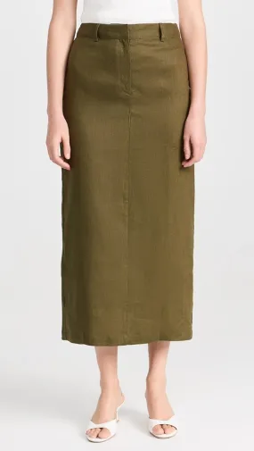 Reformation   Gia Linen Skirt 