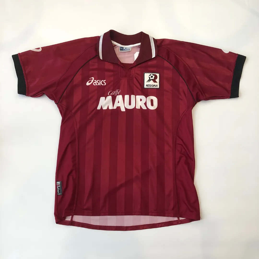 Reggina Asics Original 2002/2003 Original Home Football Shirt Large