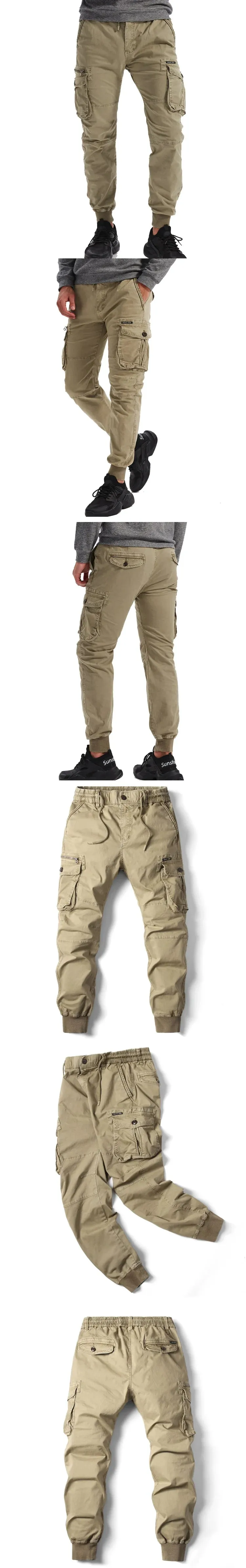 Rib Style Side Pockets Cargo Pants