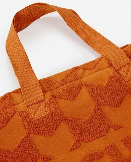 Rip Curl Brand Terry 40L Tote Bag - Cinnamon