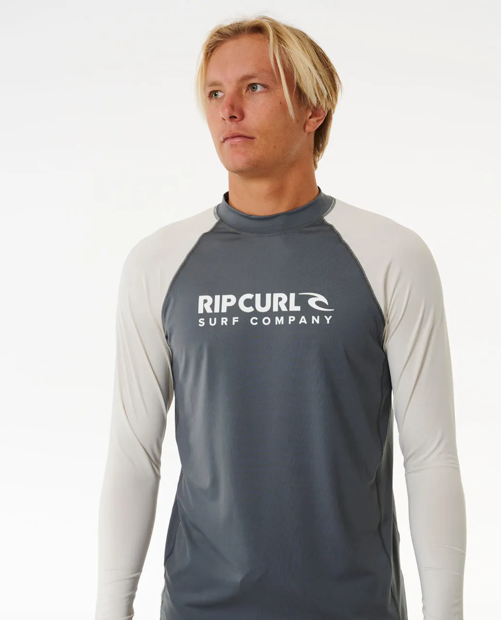 Rip Curl Mens Shock UPF 50 Long Sleeve Rash Vest