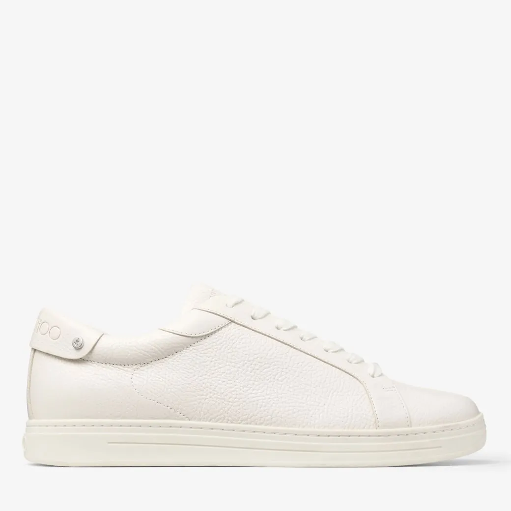 Rome/M Latte Leather Trainers