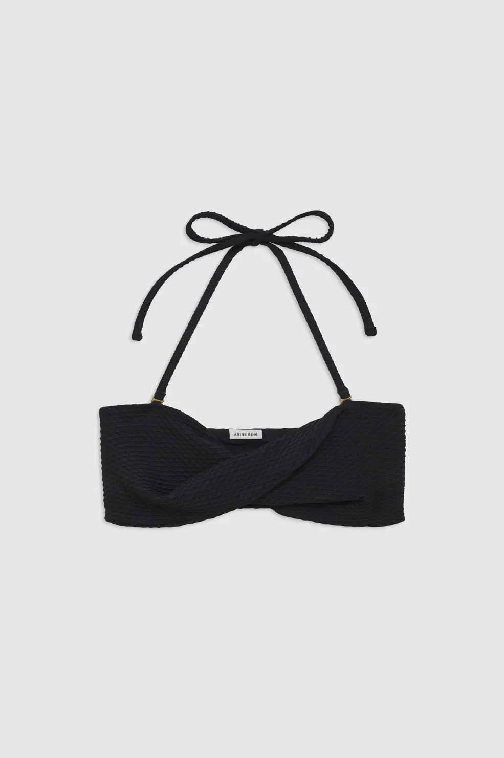 Rosa Bikini Top - Black