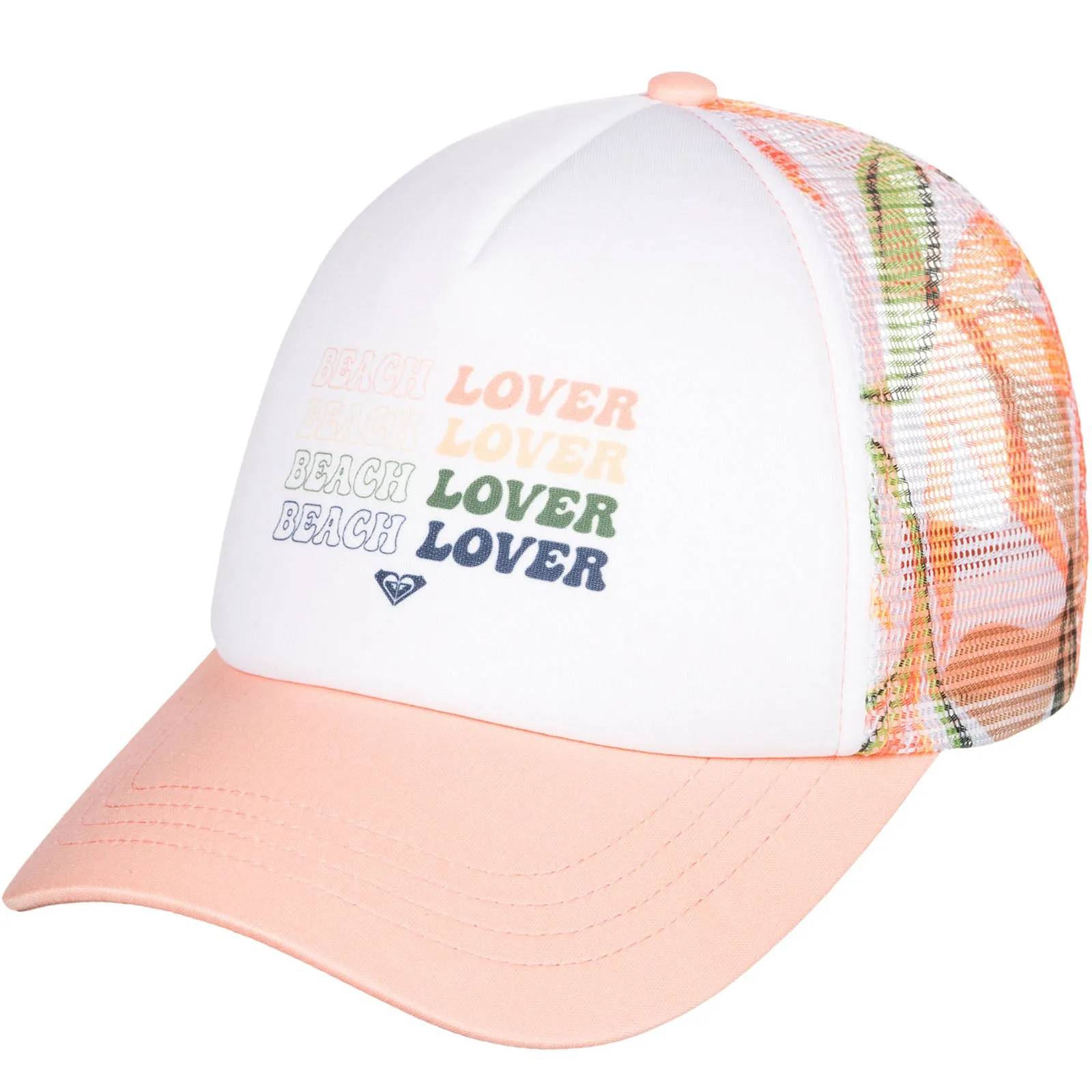 Roxy Womens Donut Spain Mesh Trucker Baseball Cap