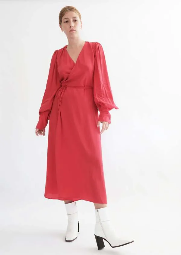 Ruth Dress - Ruby