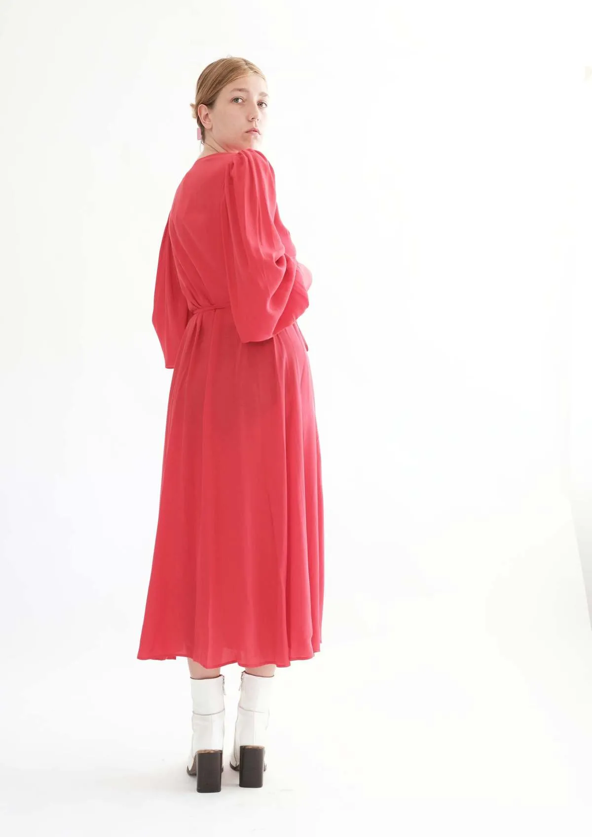 Ruth Dress - Ruby