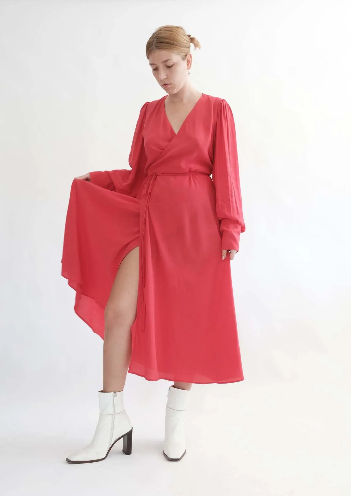 Ruth Dress - Ruby