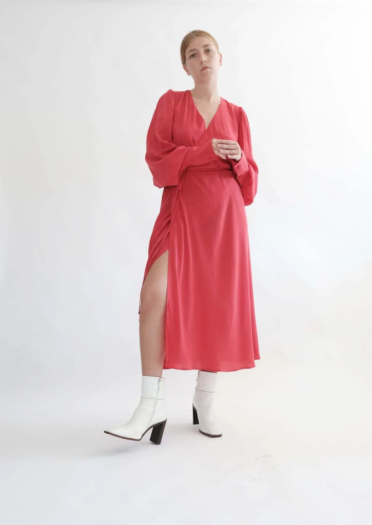 Ruth Dress - Ruby