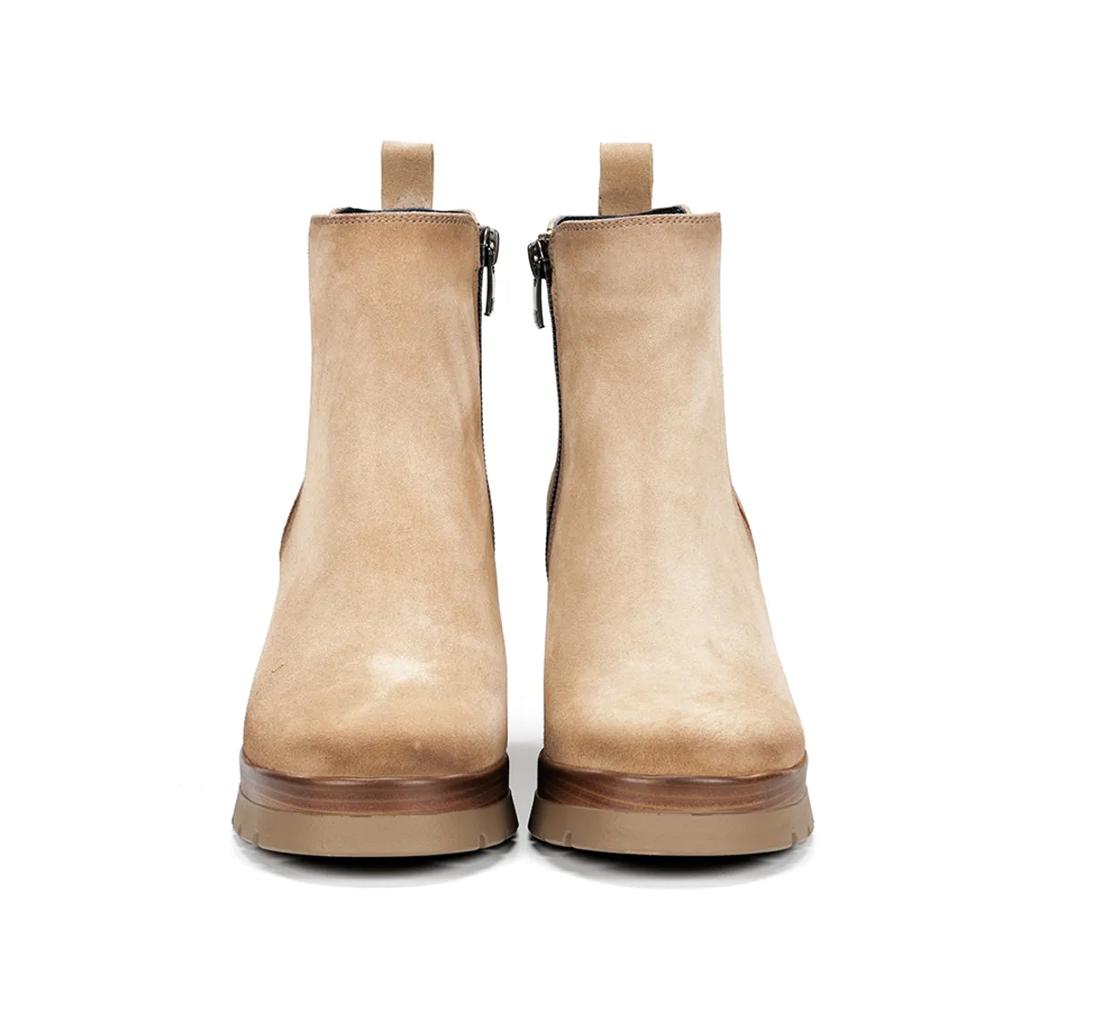 SAFE D9414 Taupe Ankle Boot
