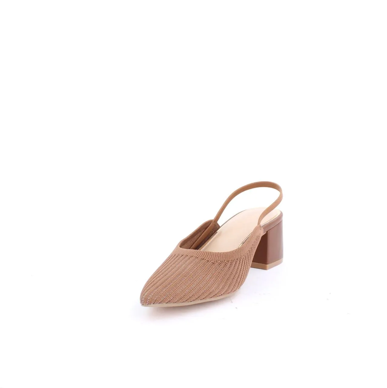 SALENTEES SLINGBACK PUMPS - BROWN
