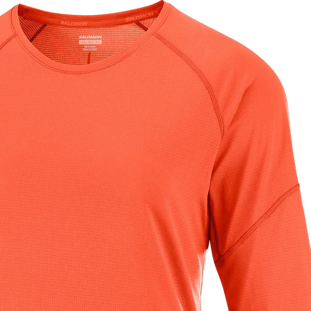 Salomon - Cross Run Longsleeve Women cherry tomato