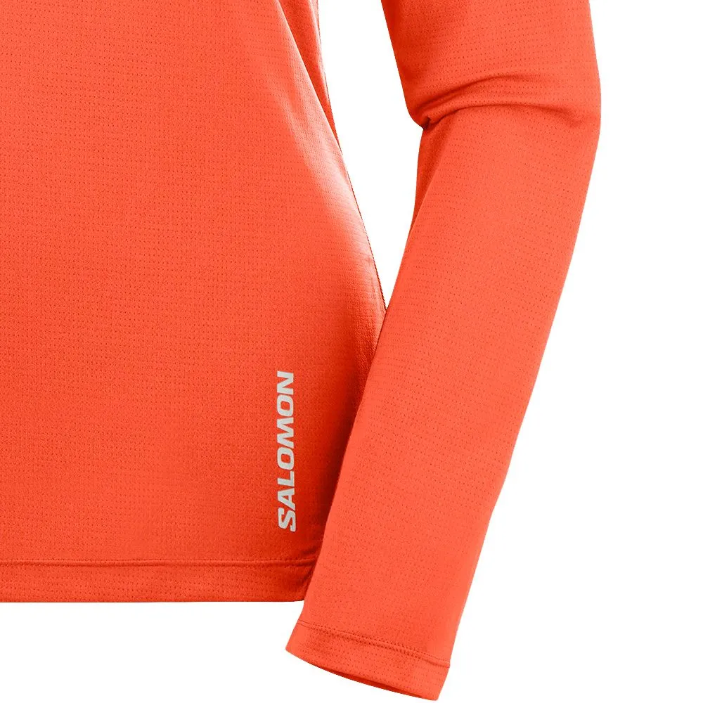 Salomon - Cross Run Longsleeve Women cherry tomato