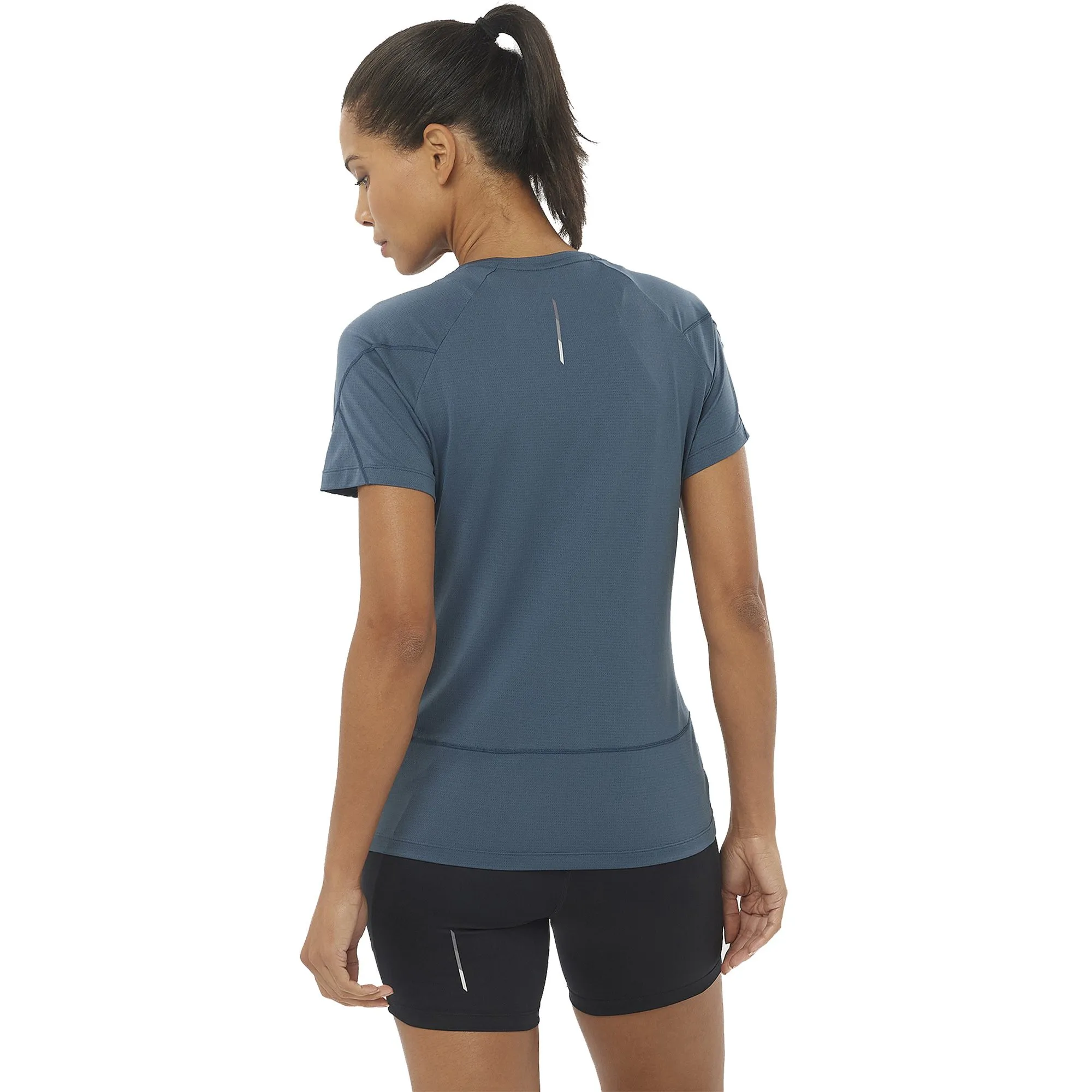 Salomon - Cross Run T-Shirt Women midnight navy