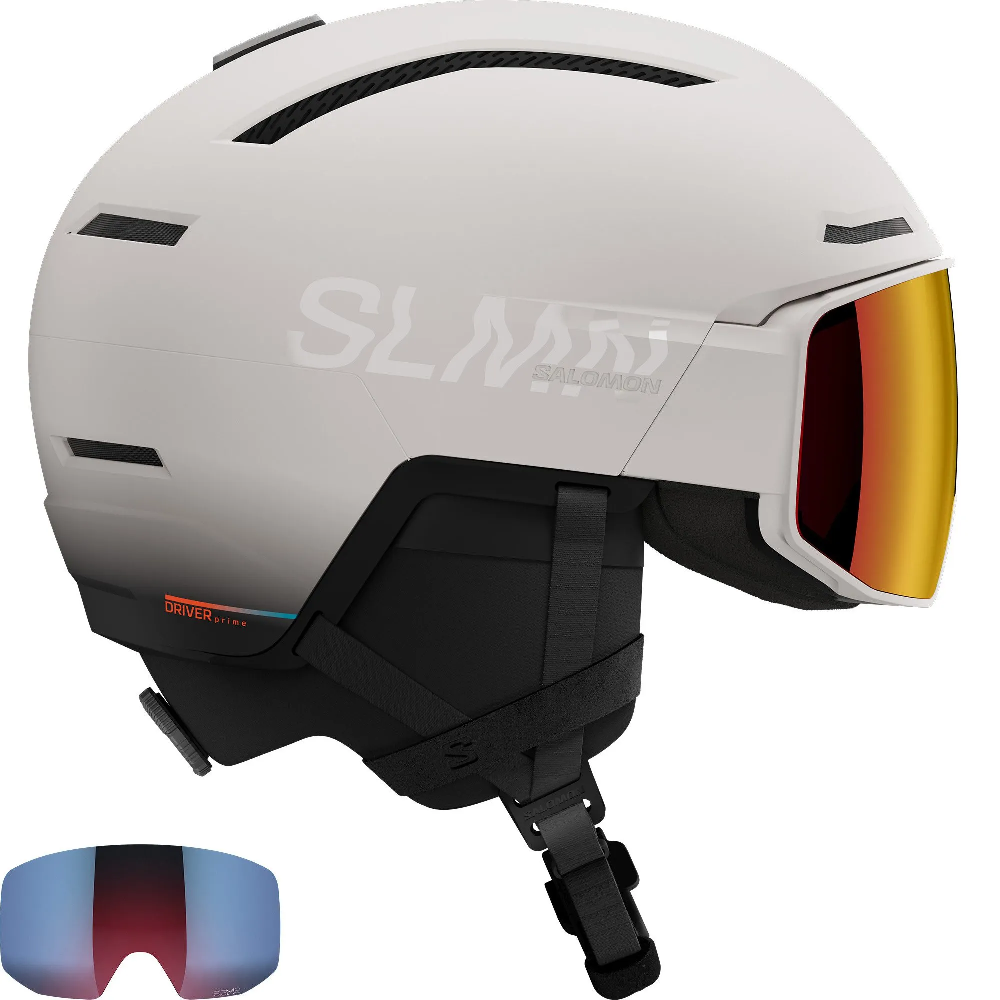 Salomon - Driver Prime Sigma Plus Visor Helmet grey violet