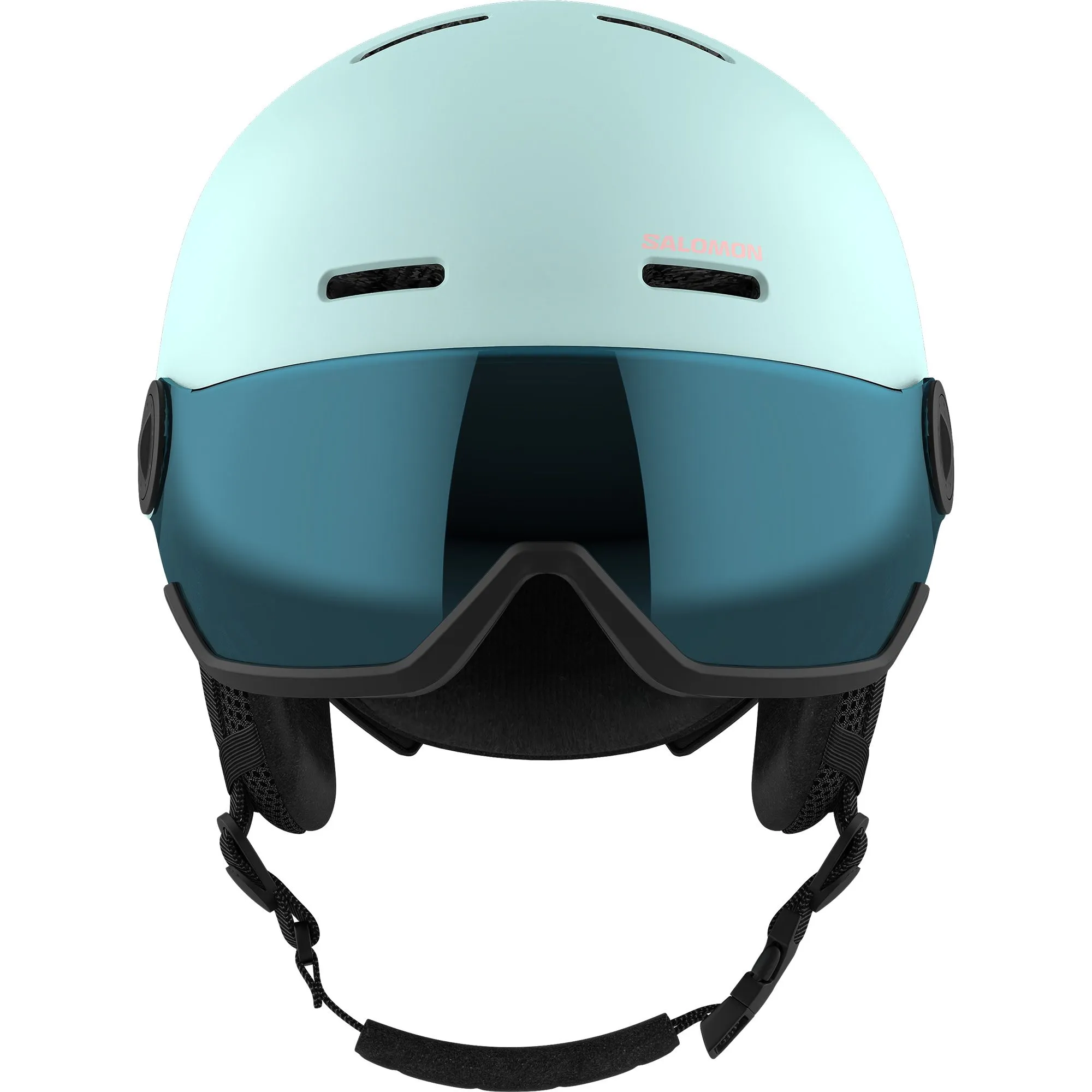 Salomon - Orka Visor Helmet Kids bleached aqua