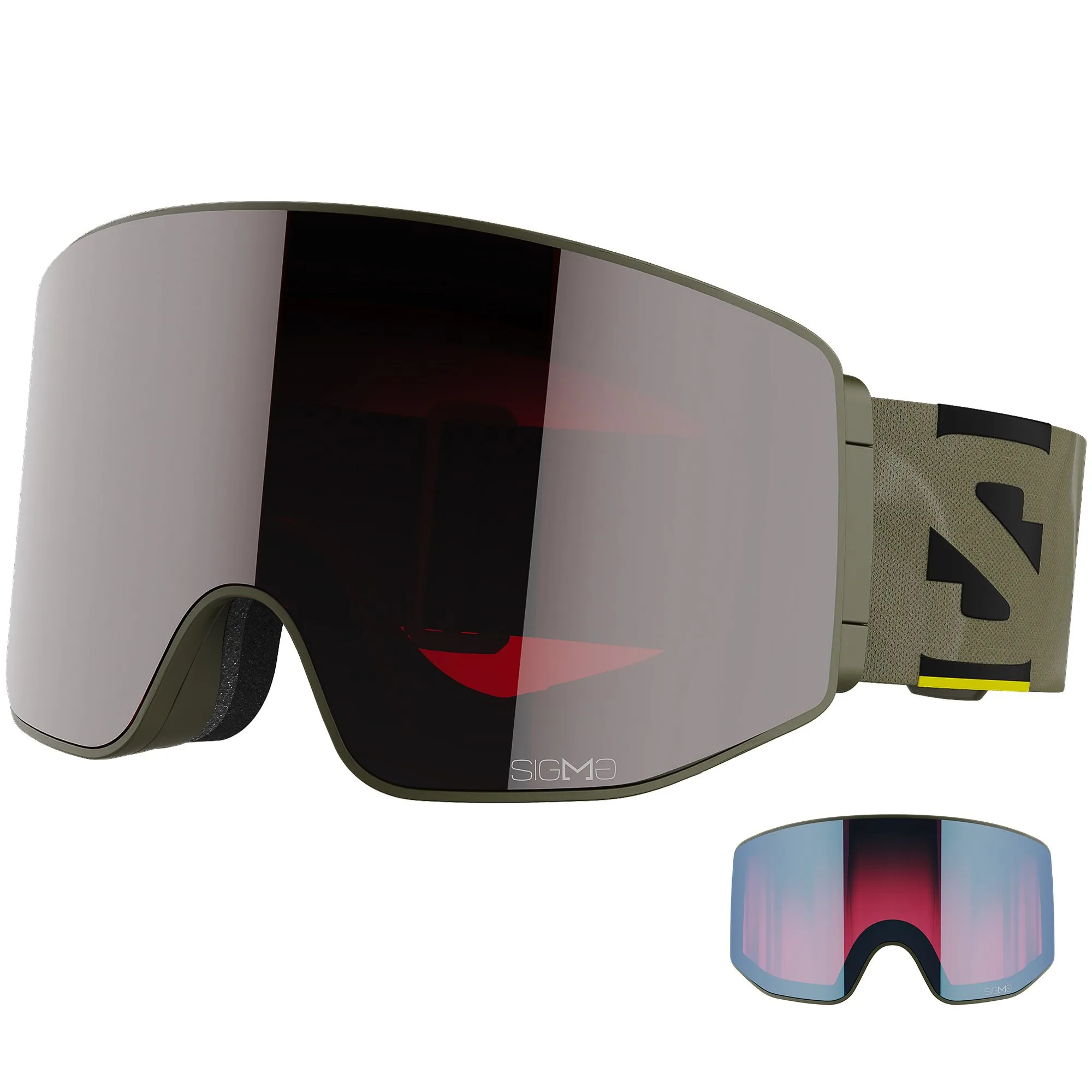 Salomon - Sentry Prime Sigma Goggles olive night