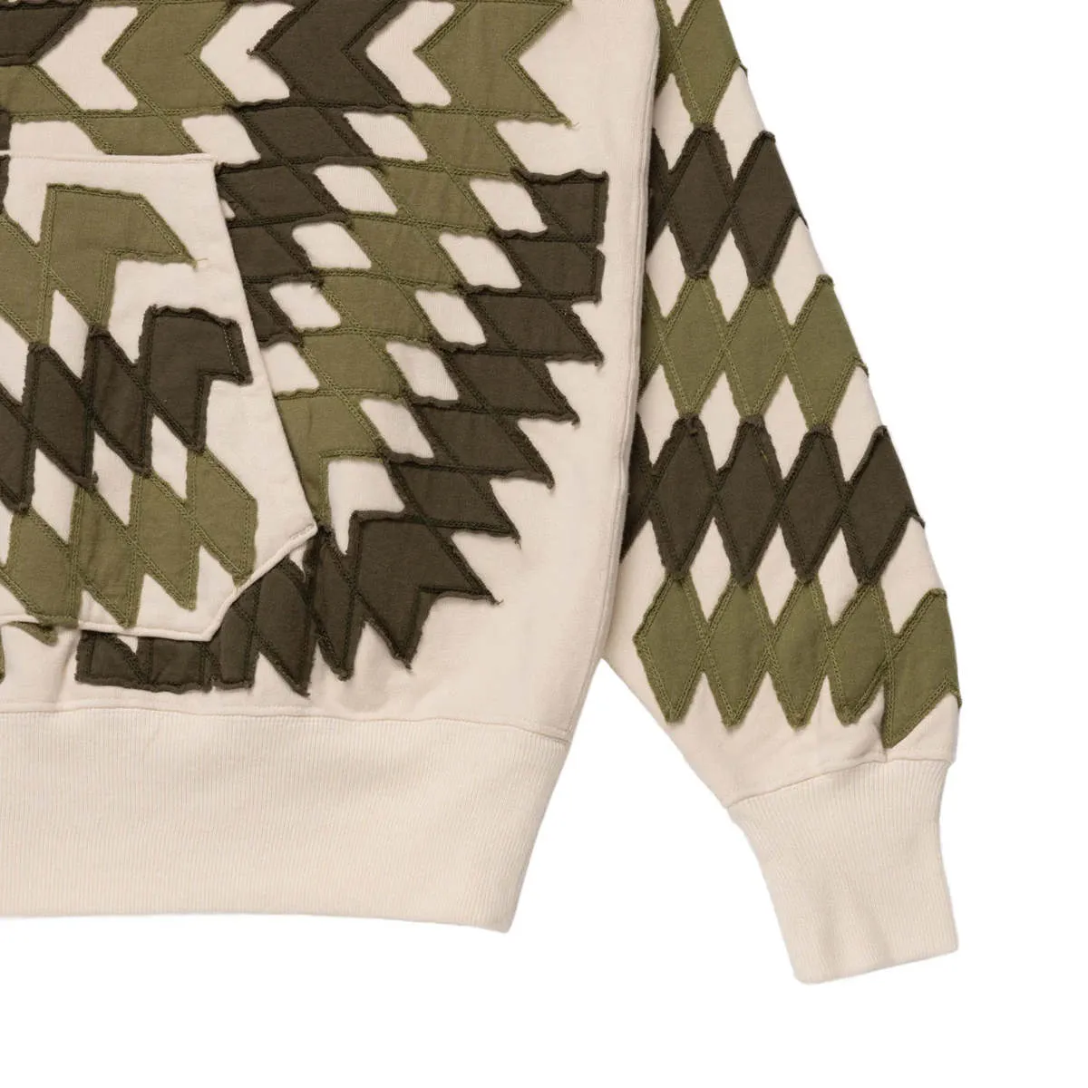 Samuel Zelig Star Quilt Hoodie - Brown