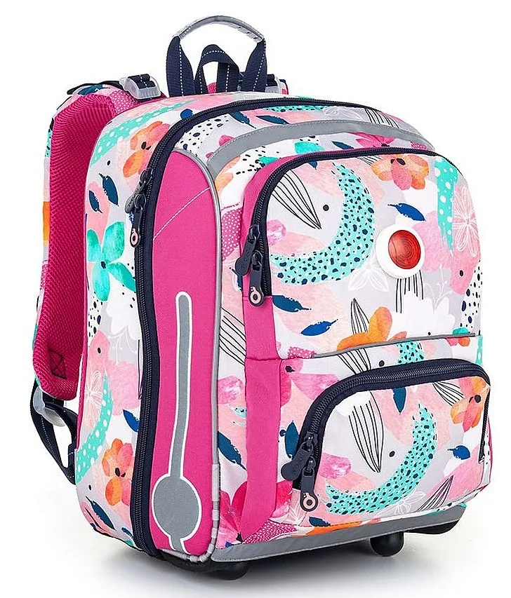 schoolbag Topgal BEBE 22001 - G/Pink - girl´s