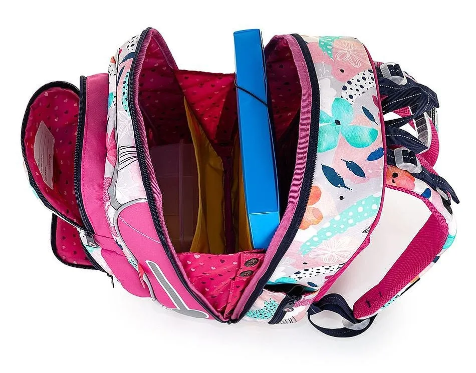 schoolbag Topgal BEBE 22001 - G/Pink - girl´s