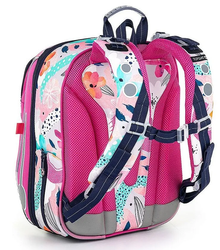 schoolbag Topgal BEBE 22001 - G/Pink - girl´s