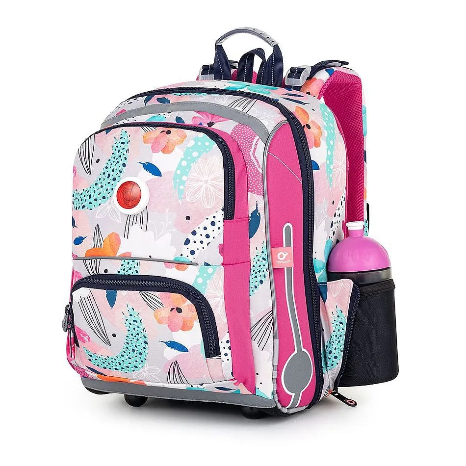 schoolbag Topgal BEBE 22001 - G/Pink - girl´s