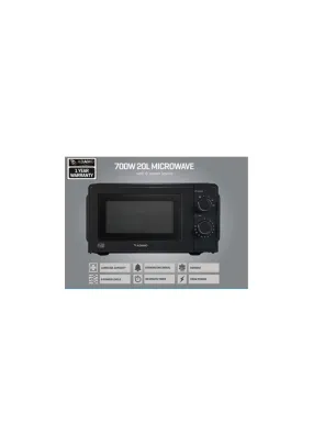 Sda2638Ed Adamo 20L Manual Microwave - Black